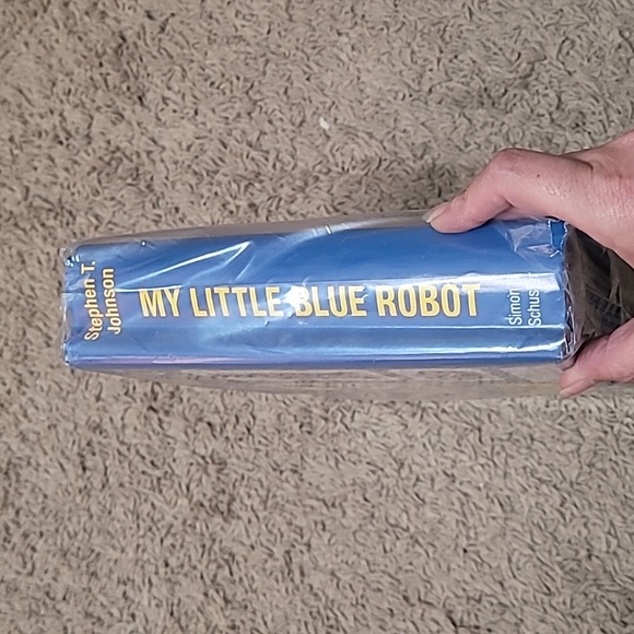 My Little Blue Robot Robot Building Kit/Book NIP - Picture 4 of 7
